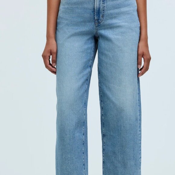 Madewell The Curvy Perfect Vintage Wide Leg Crop Jean - Picture 2 of 5